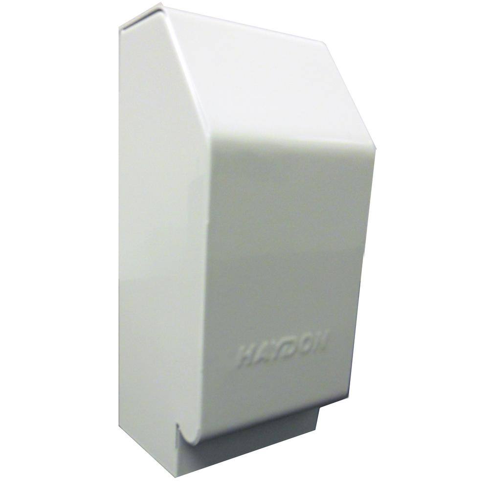 HAYDON Heat Base 750 3 in. Left-Hand End Cap for Haydon Baseboard Heaters HB750-LE