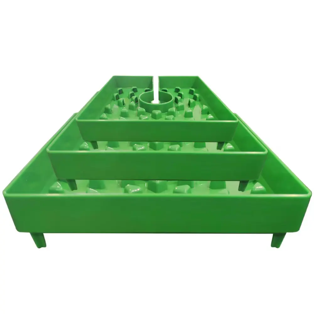 Factory Direct Supply High Quality Garden 6 Inch Rock wool Cube Drip Caps Cover For Flood Table