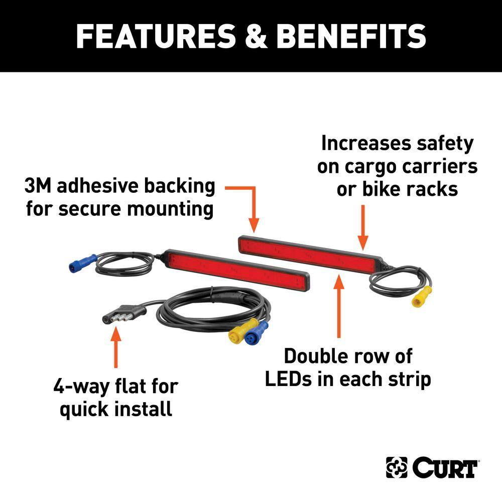 CURT Auxiliary LED Indicator Lights 53201