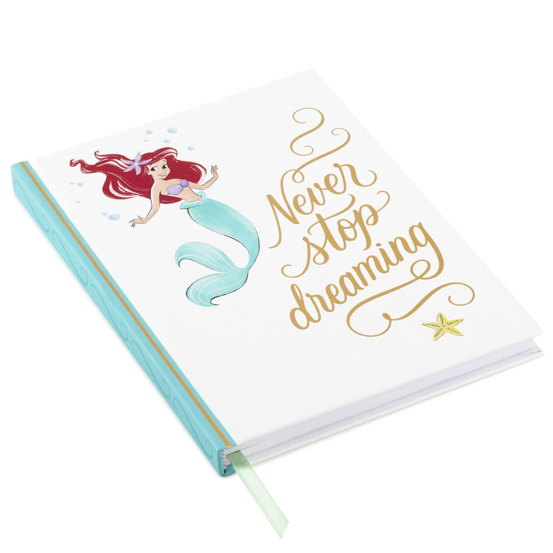 Hallmark  Disney Princess Never Stop Dreaming Hardback Notebook