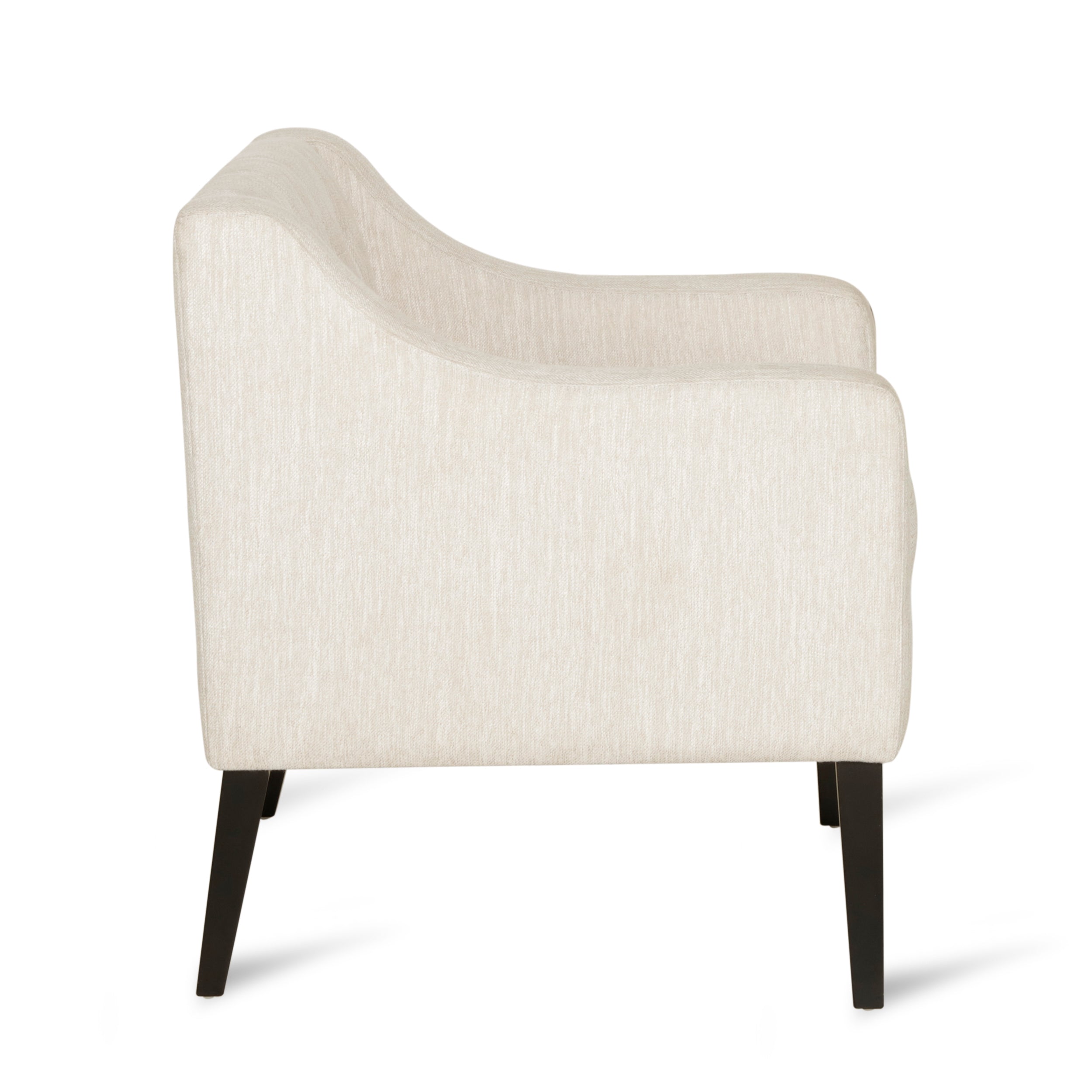 Aragon Contemporary Fabric Tufted Accent Chair