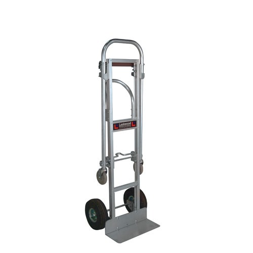 Lockwood LCT-AL Hand Truck， Aluminum， Heavy-Duty， Convertible， 61-1/2