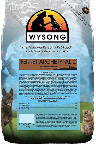 Wysong Ferret Archetypal 2 Dry Ferret Food