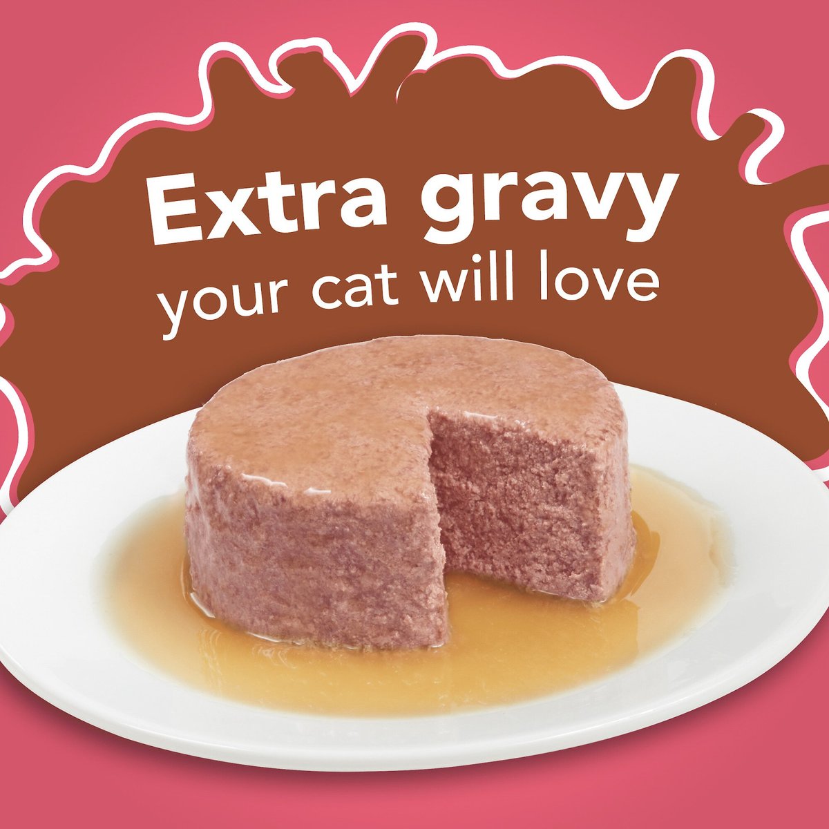 Friskies Extra Gravy Pate with Salmon in Savory Gravy Canned Cat Food