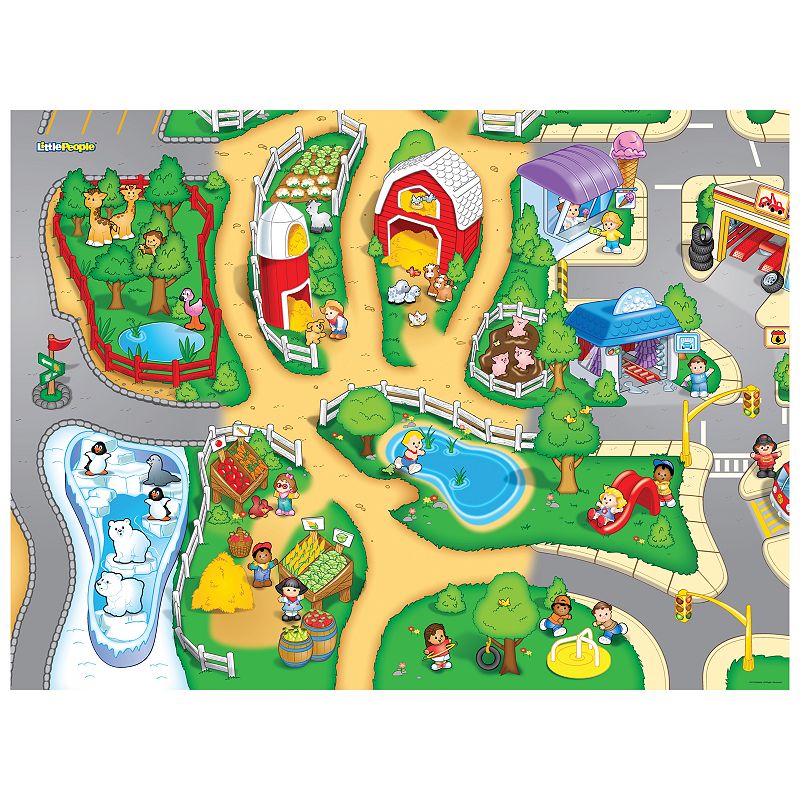 TCG Toys Fisher-Price Little People Original Play Mat with Toy