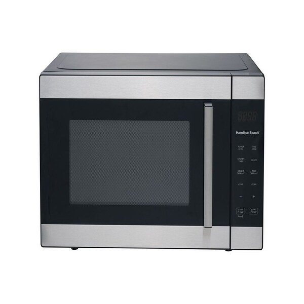 1.6 cu. ft. Sensor Cook Countertop Microwave Oven， 1100 Watts， Stainless Steel - none