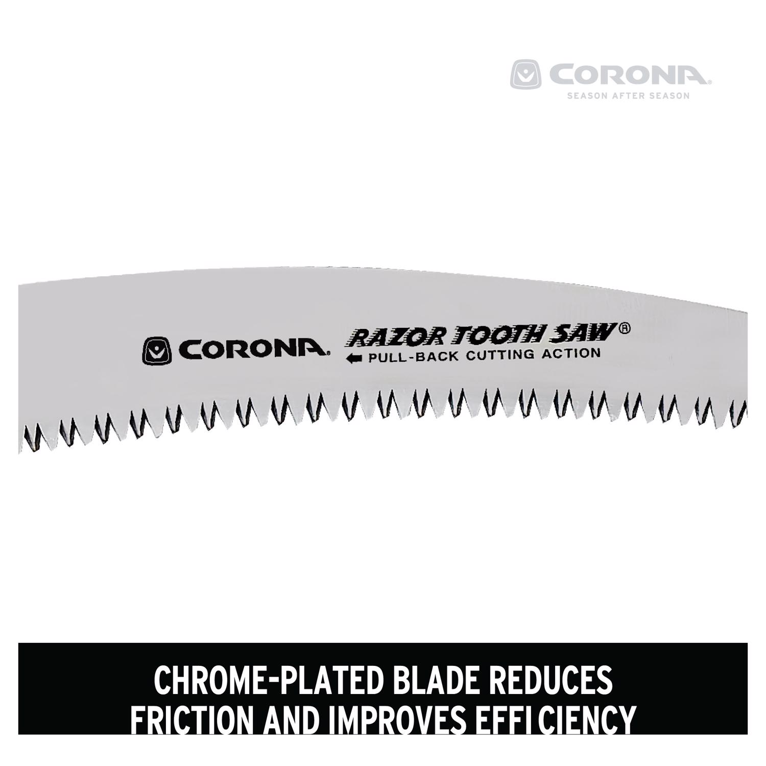 Corona RazorTOOTH RS16020 5 in. Carbon Steel Curved Pruning Saw