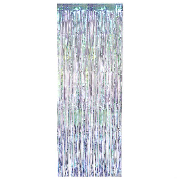 Morris Costumes BG53528 Iridescent Fringe Curtain