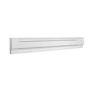 Cadet 60 in. 240208-volt 1250937-watt Electric Baseboard Heater in White 5F1250W