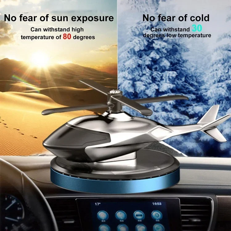 🔥BIG SALE - 47% OFF🔥🔥-🎁Metal Solar Helicopter Air Freshener v2.0