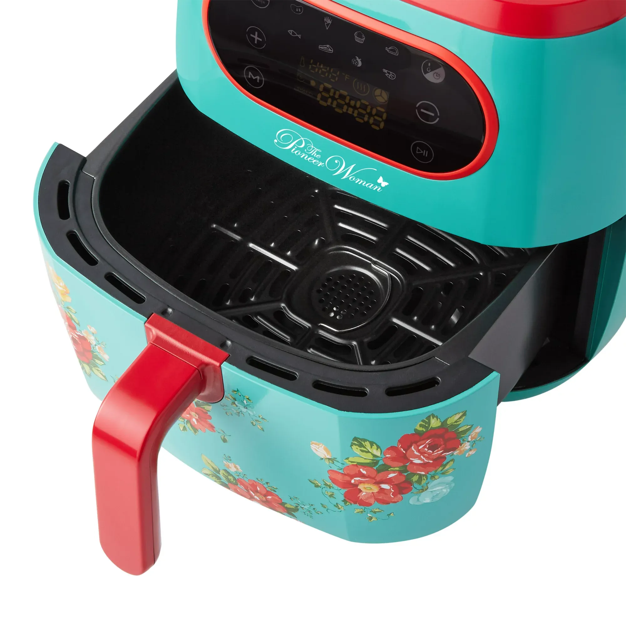 The Pioneer Woman Vintage Floral 6.3 Quart Air Fryer with 13.46