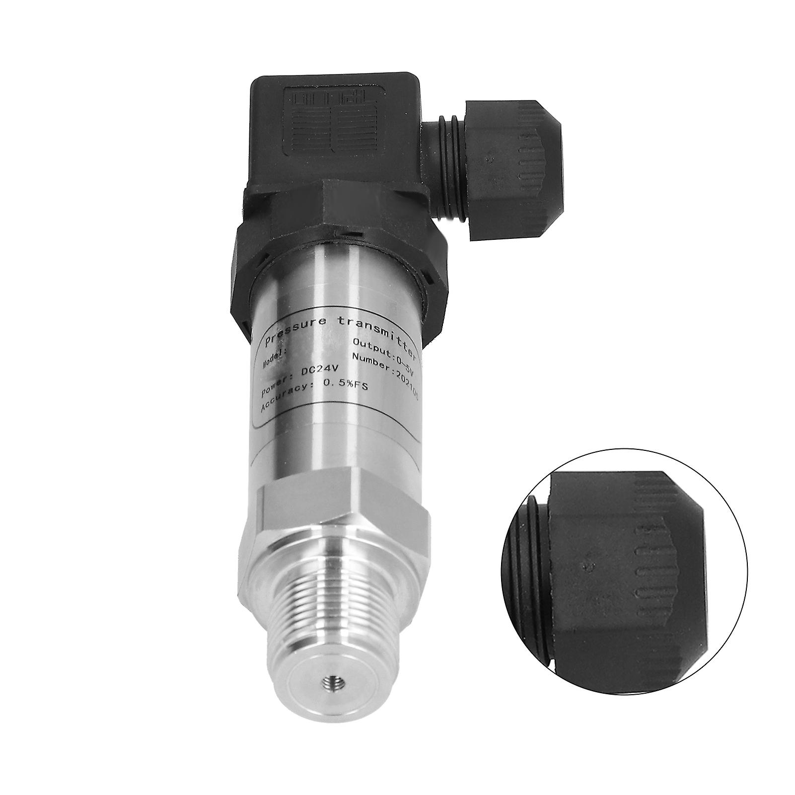 Pressure Sensor Aluminum Alloy 05va， Quick Response Pressure Transmitter For Measuring Hydraulic， Oil， Air， And Water Pressure With Wide Compatibility