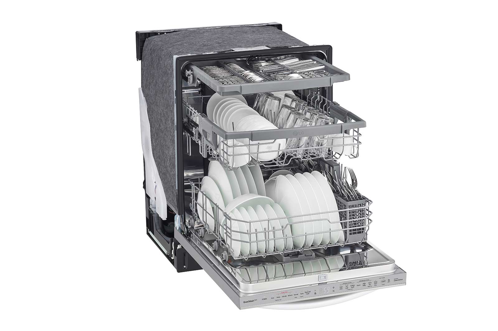 Lg LDTS5552S Top Control Smart Dishwasher With Quadwash™