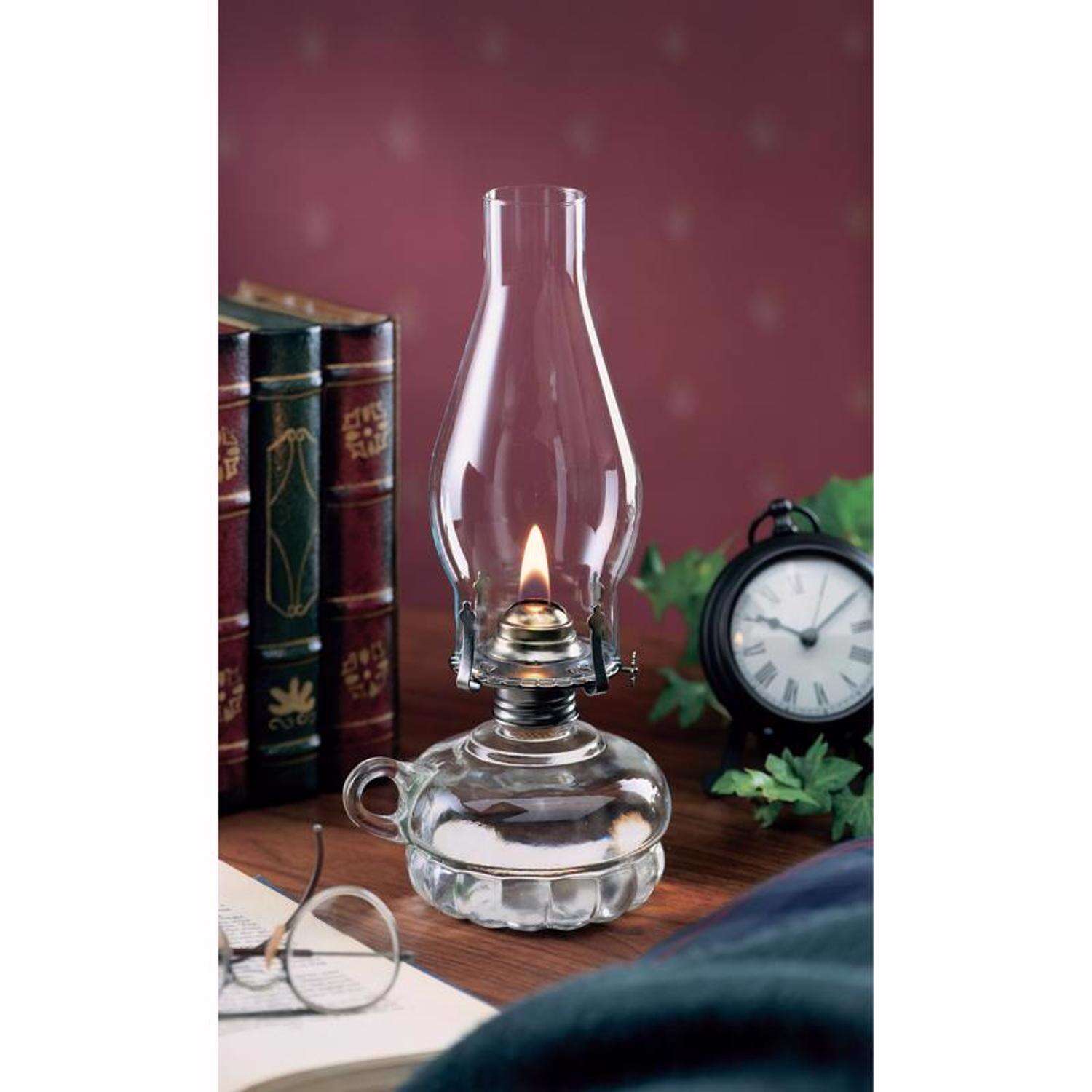 Lamplight Farms Clean Burn Chamber Oil Lamp Clear 12 oz