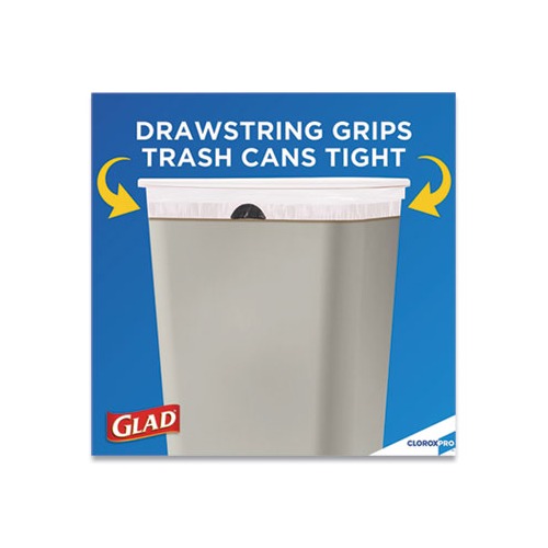 Glad Tall Kitchen Drawstring Trash Bags  CLO78526