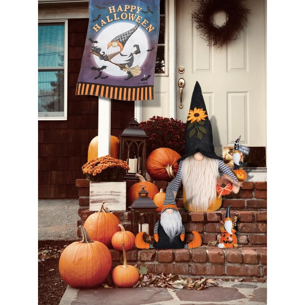 Trick Or Treat Gnome Halloween Figurine