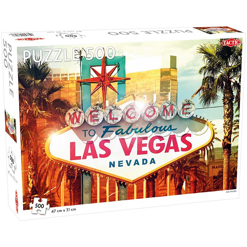 Tactic Las Vegas 500-pc. Puzzle