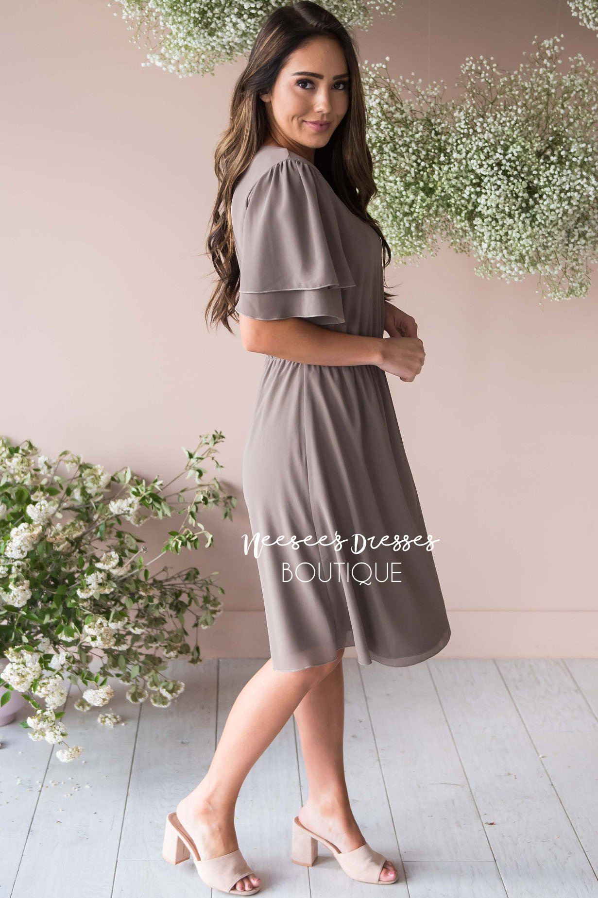 The Claire Chiffon Dress