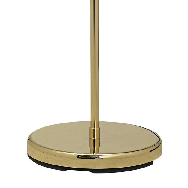 Tall Brass Adjustable Metal Head For Living Room Reading Bedroom Office