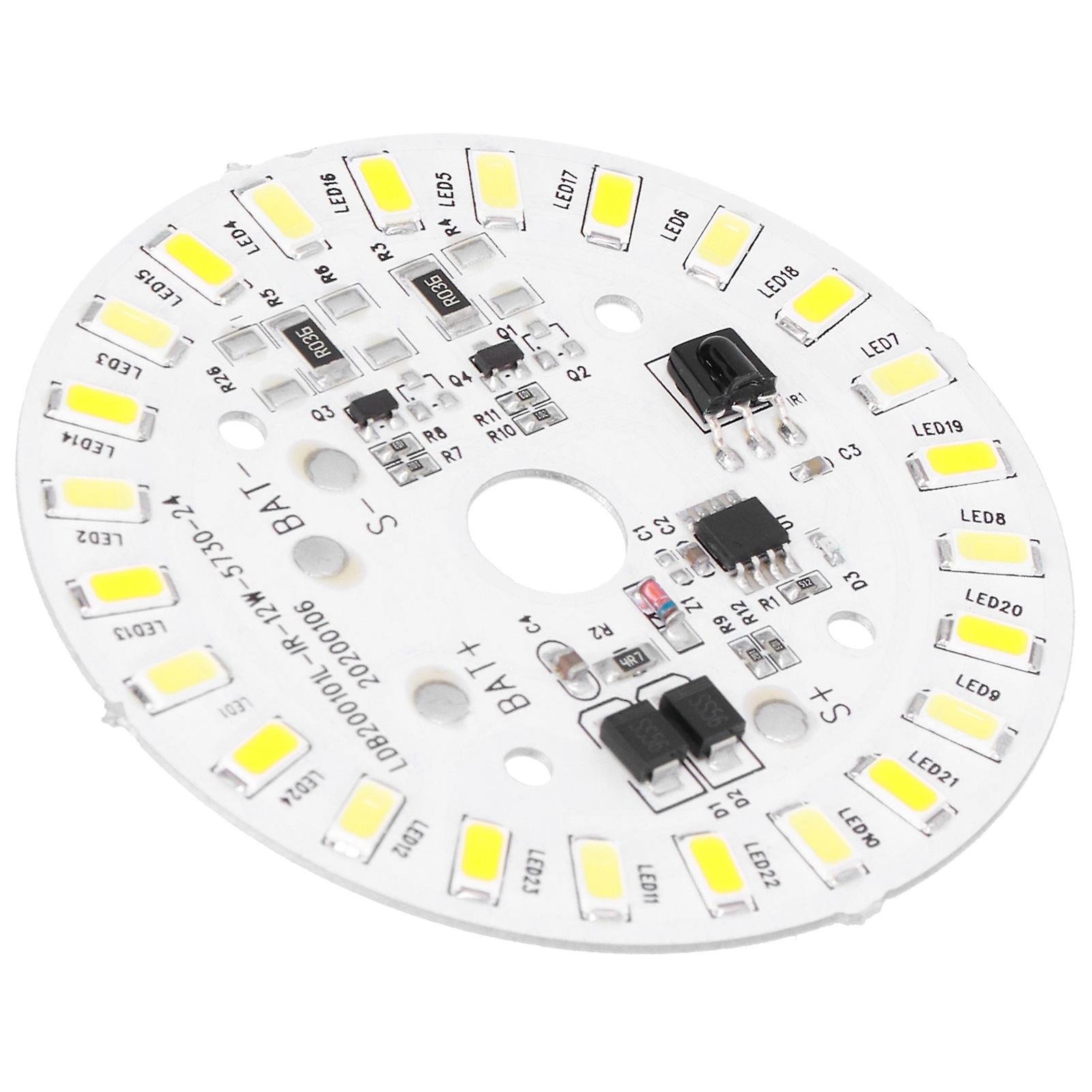 12w 24led Ceiling Lamp Panel 3.2v/3.7v White  Warm Light Source With Remote Controller