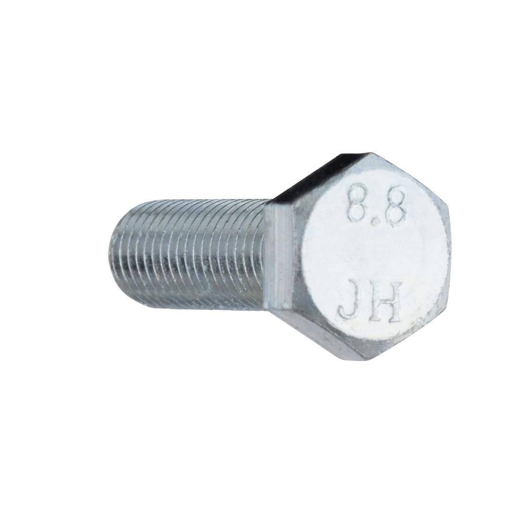 Everbilt M12-1.75 x 40 mm Class 8.8 Zinc Plated Hex Bolt 801918