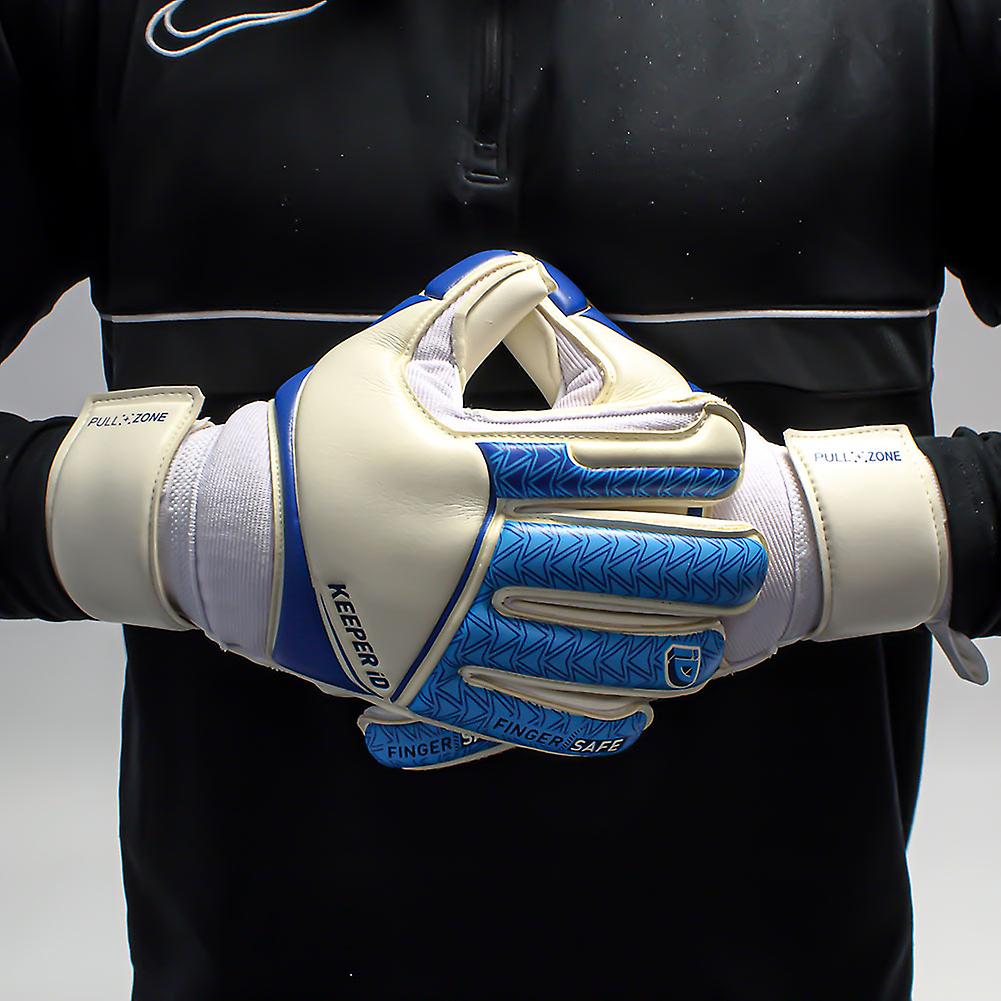 Keeper ID Goalproof Pro FingerSAFE Roll Finger Goalkeeper Gloves Size