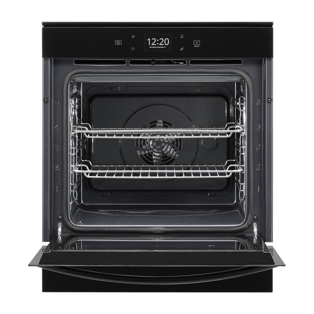 Whirlpool 24 in. Single Electric Wall Oven in Black WOS52ES4MB