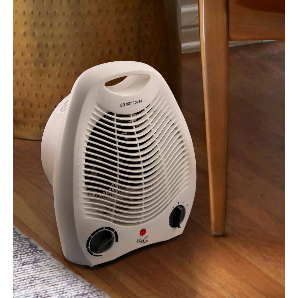 1500-Watt Electric Portable Fan Heater with Adjustable Thermostat 985100342M