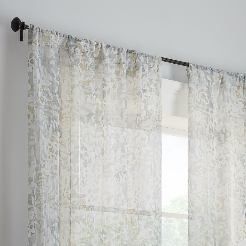 Eclipse 2-Pack Alvera Natural Window Curtains