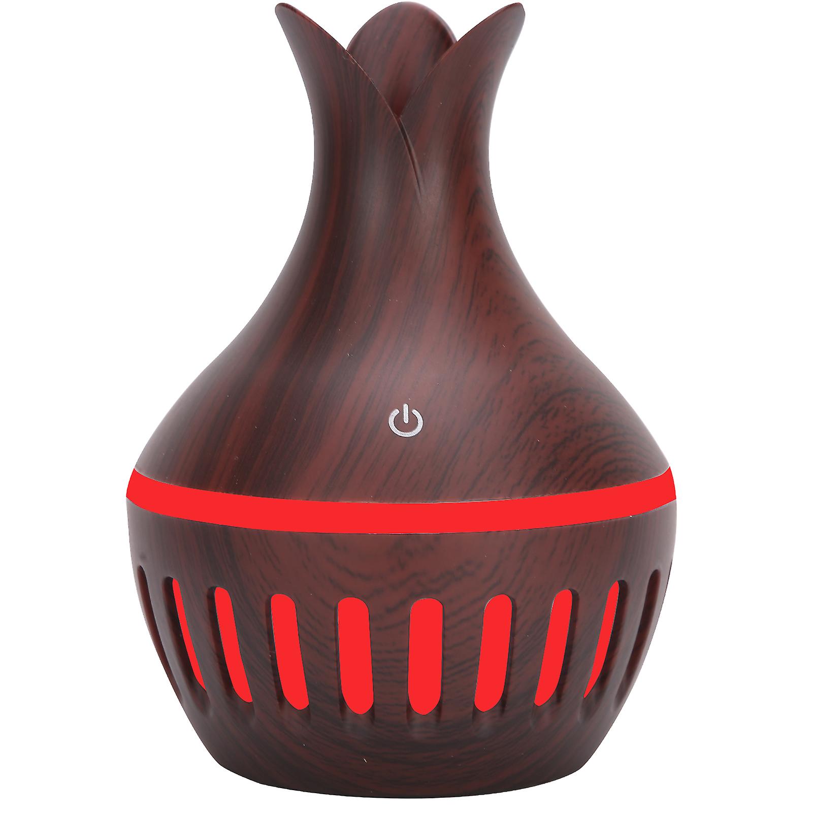 300ml Air Humidifier Mini Flower Vase Shaped Desktop Portable Aroma Diffuser Usb Plug-in