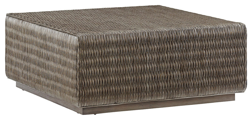 Seawatch Woven Cocktail Table   Tropical   Coffee Tables   by Lexington Home Brands  Houzz