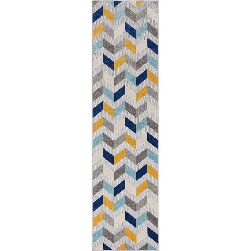 Well Woven Dorado Bela Modern Geometric Pattern Indoor/Outdoor Area Rug