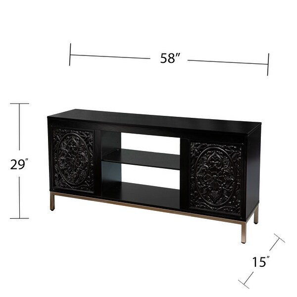 SEI Furniture Winsterly Media TV Stand w/ Storage