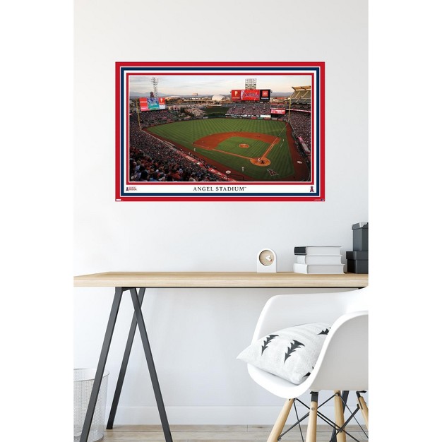 Trends International Mlb Los Angeles Angels Angel Stadium 22 Unframed Wall Poster Prints