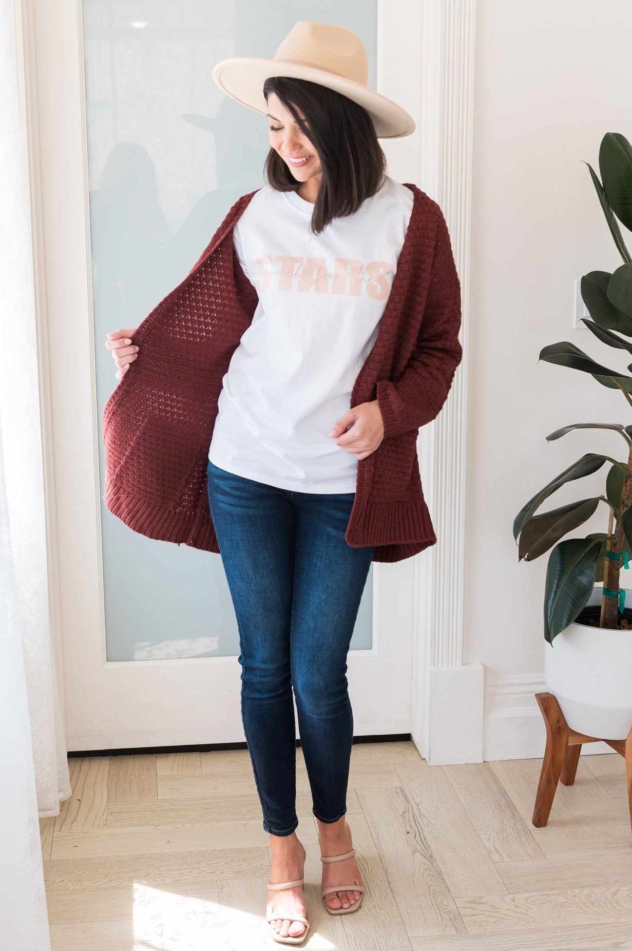 Grateful & Thankful Modest Cardigan