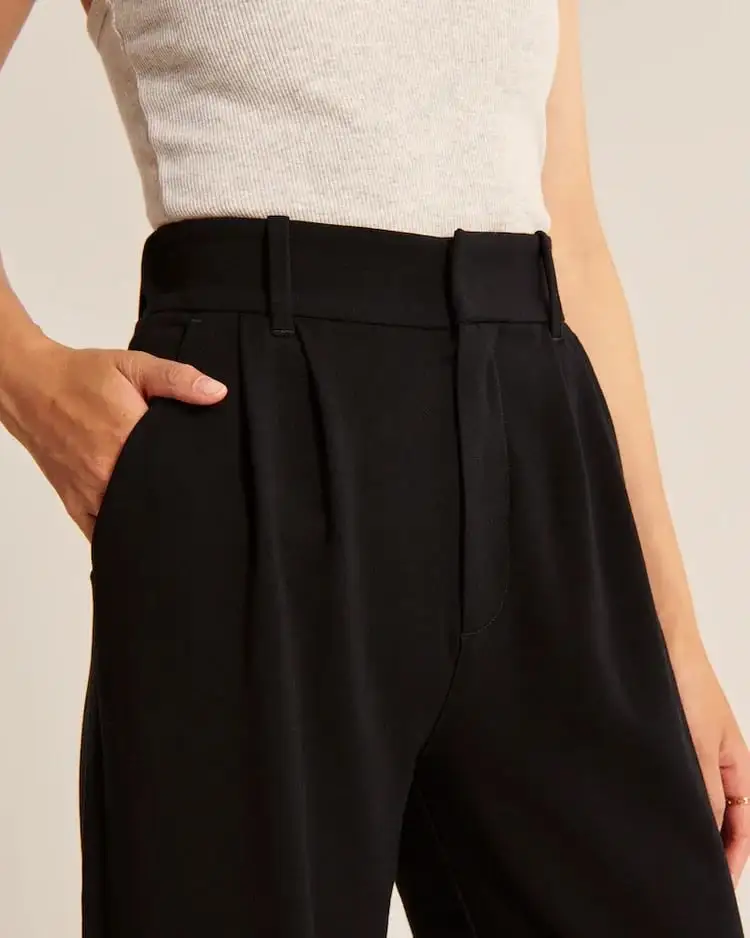 THE EFFORTLESS TAILORED WIDE LEG PANTS