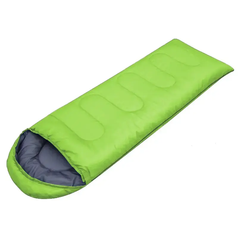 Hot Selling 100% Nylon Outdoor Light Cotton Down Cheap Human Shape Thermal Camping Travel Sleeping Bag For Adults