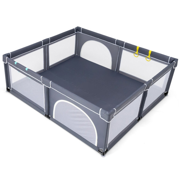 Costway 20751839 Large Infant Baby Playpen Safety ...