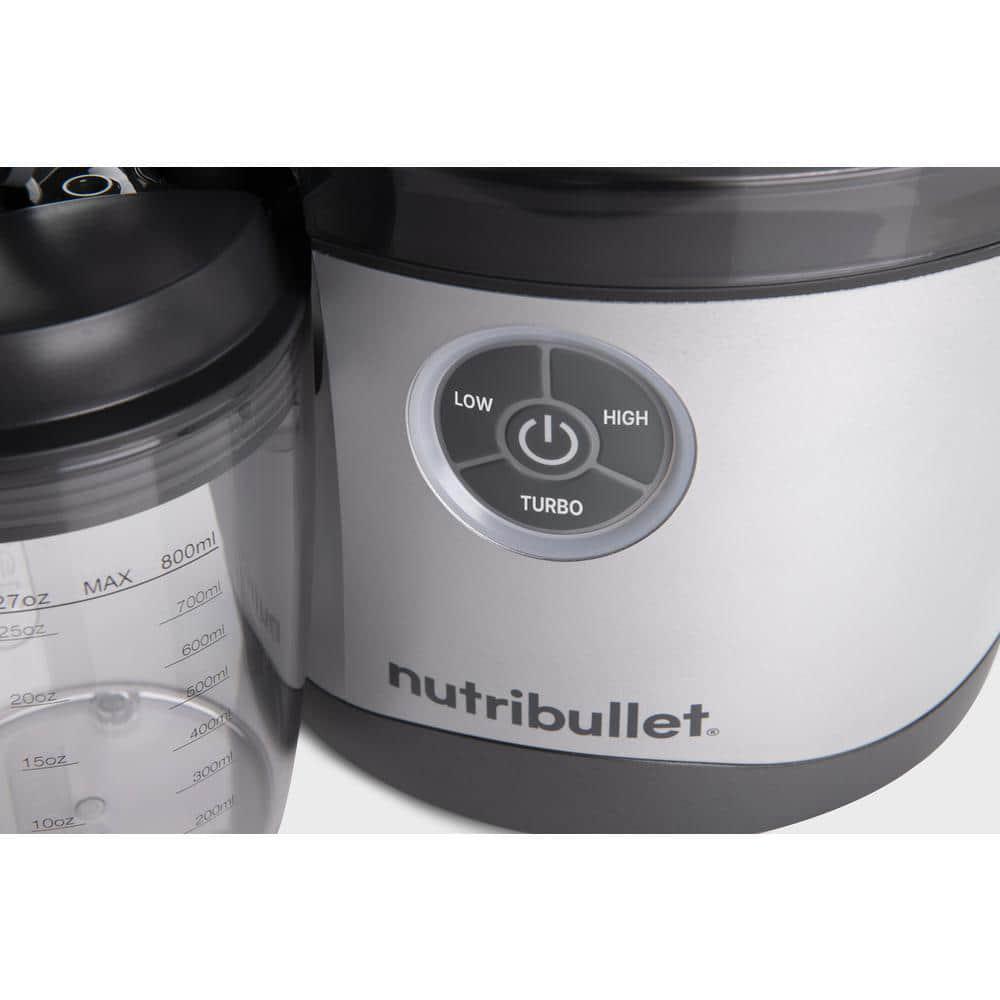 NutriBullet Pro 1000 W 676 oz Stainless Steel Juicer with 27 oz Pitcher