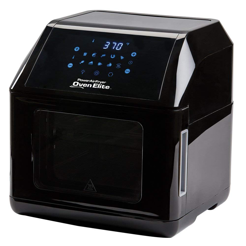 6 QT Power Air Fryer Oven Elite – 10 In 1 Cooking Features with Professional Dehydrator and Rotisserie