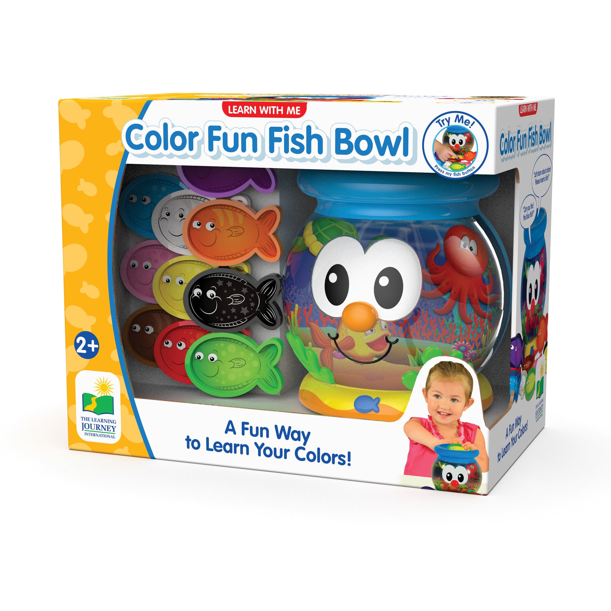 The Learning Journey Learn with Me， Color Fun Fish Bowl