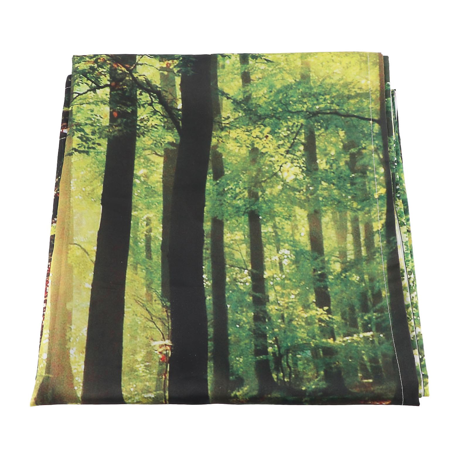 Forests Sunlight Printing Shading Curtains For Balcony Bedroom Drawing Room Window 170 * 200cm