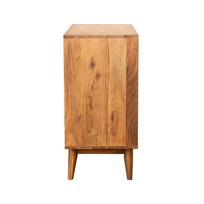 Coaster Furniture Lantana Rectangular 2 door Accent Cabinet Natural   38.00'' x 16.00'' x 31.00''