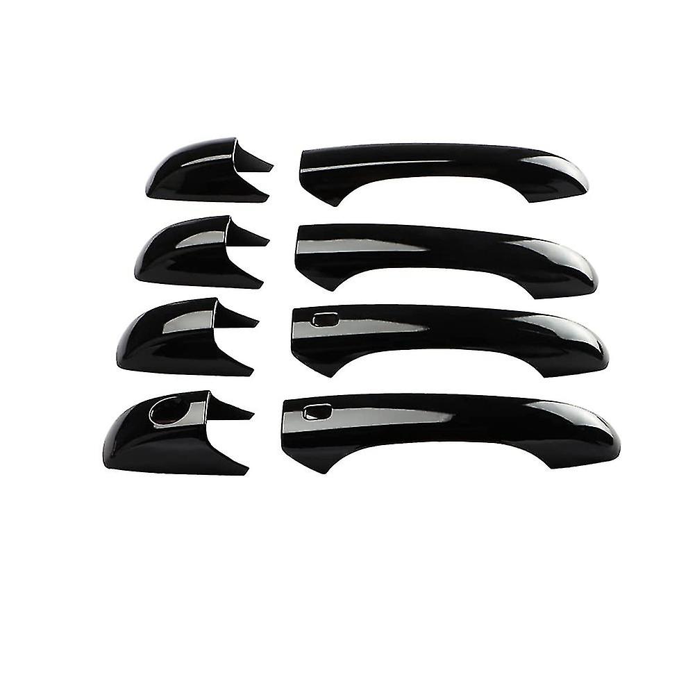 Car Exterior Door Handle Cover For Durango 2011-2021 Accessories Door Handle Protector， Abs Black