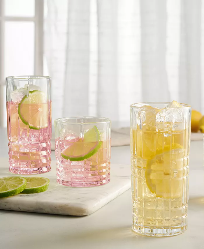 Godinger Cut Crystal 4-Piece Glassware Sets Collection