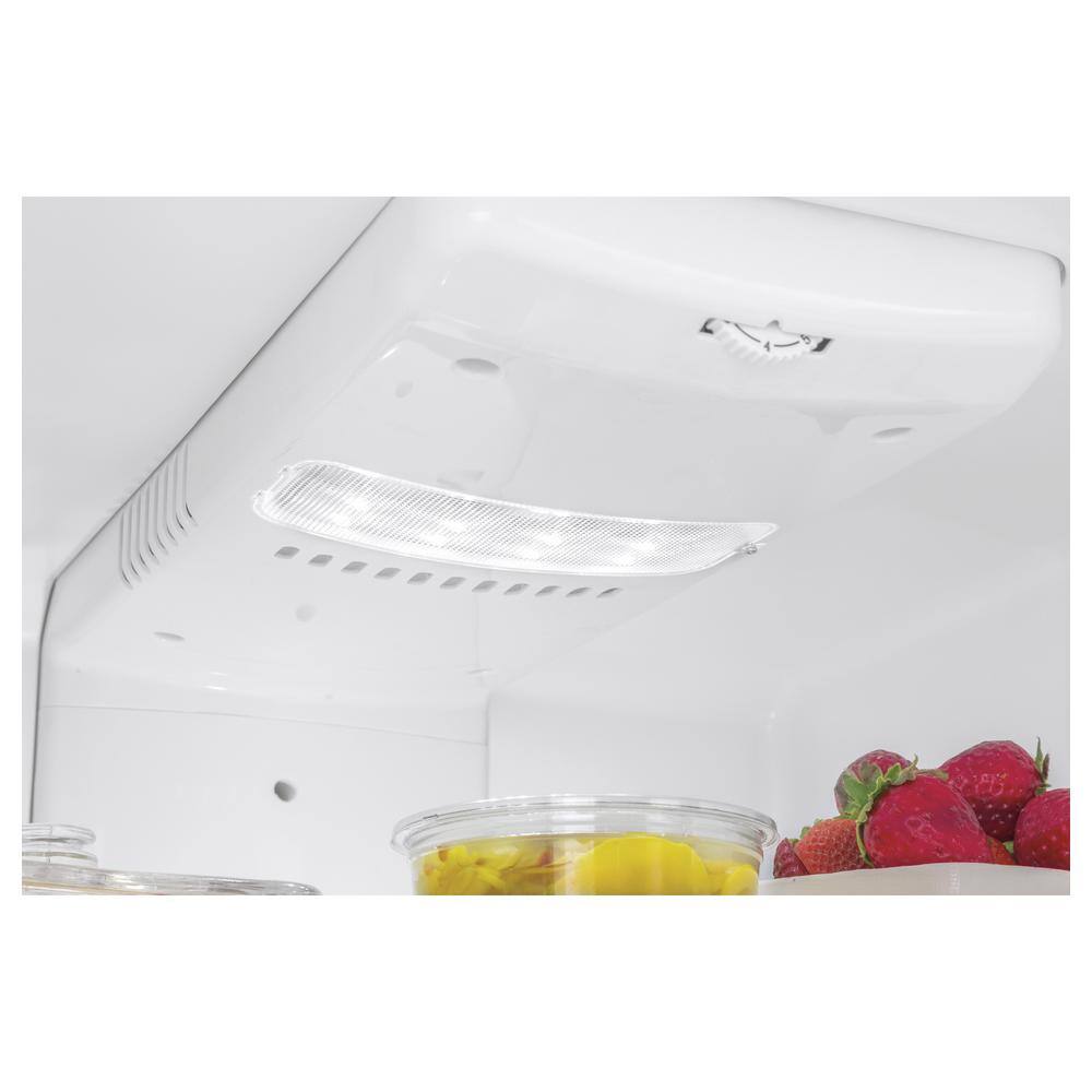 Haier 9.8 cu. ft. Top Freezer Refrigerator in White HA10TG21SW