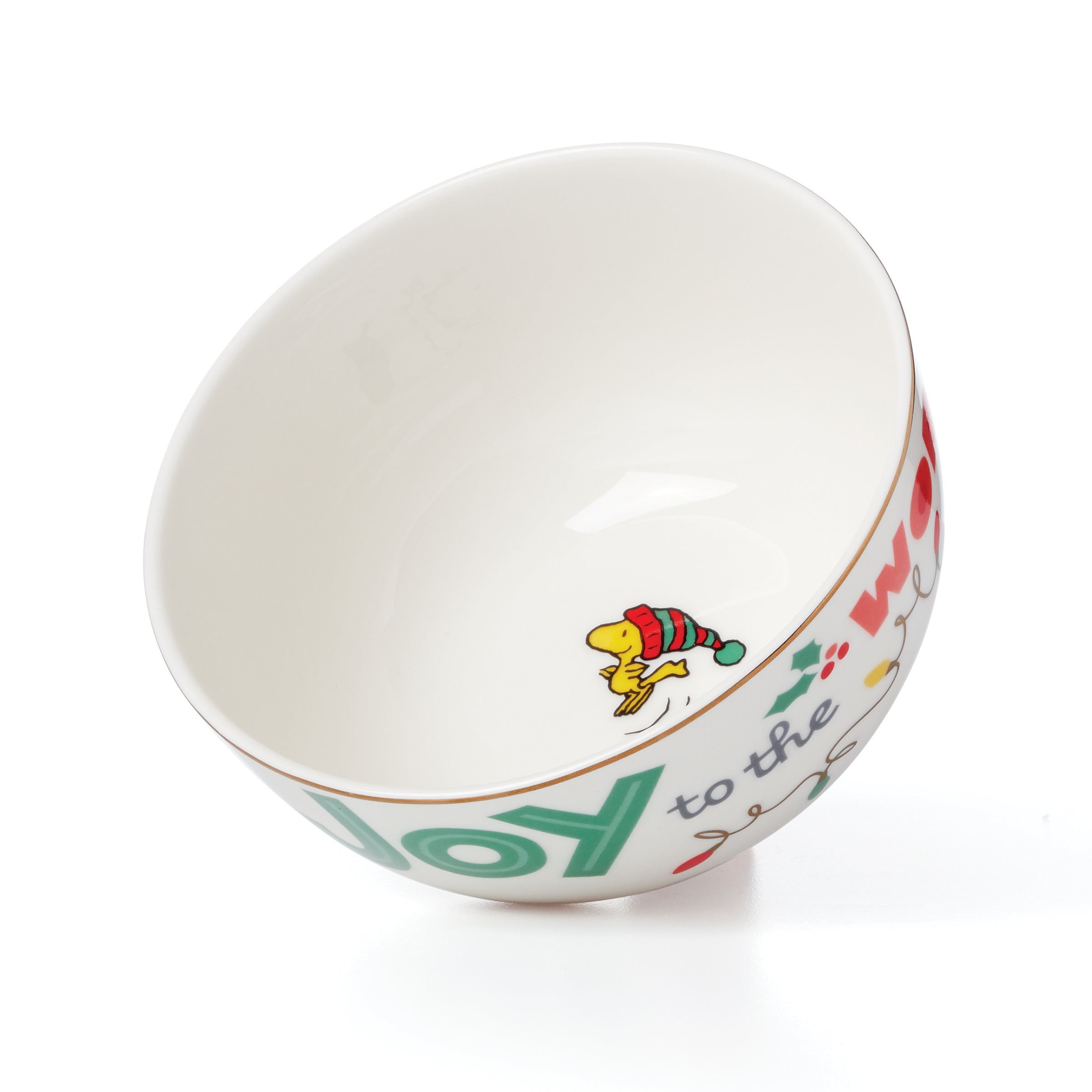 Snoopy Christmas All-Purpose Bowls, Set of 4