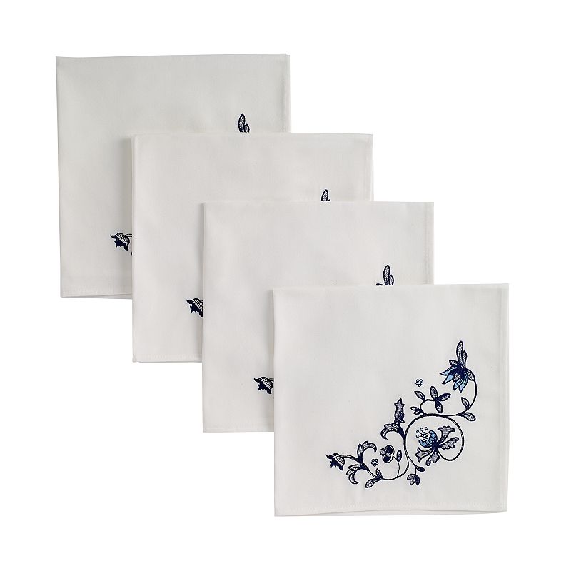 Portmeirion Blue Portofino 4-pc. Napkin Set