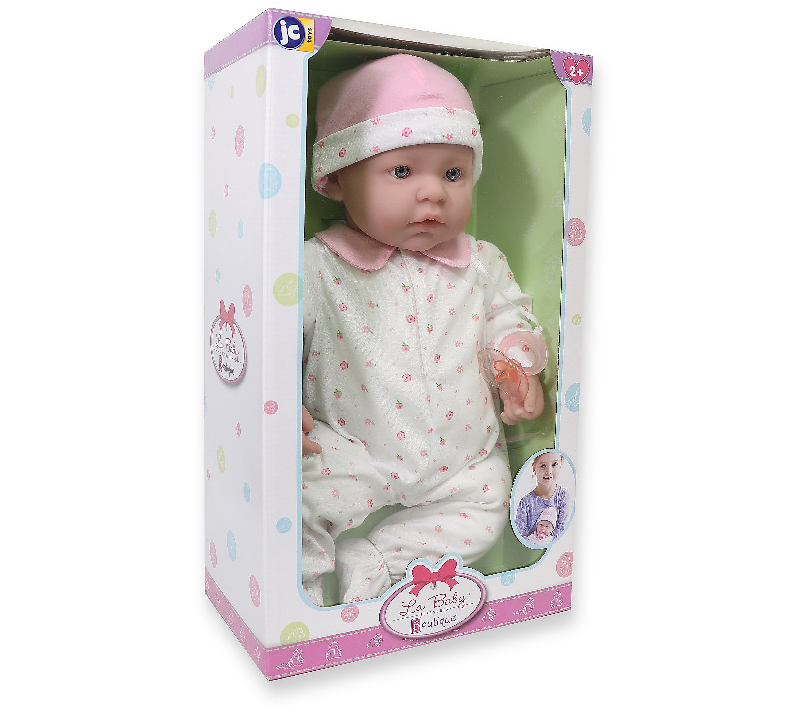 JC Toys La Baby 20 Caucasian Soft Body Baby Doll