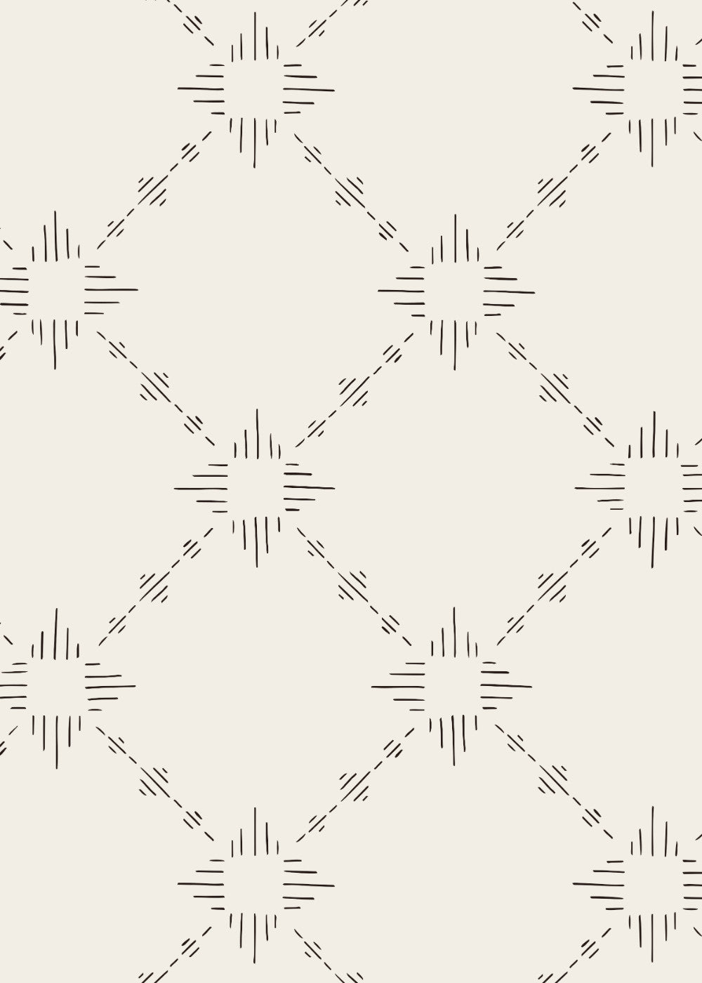 Sample Burst Wallpaper in Hickory